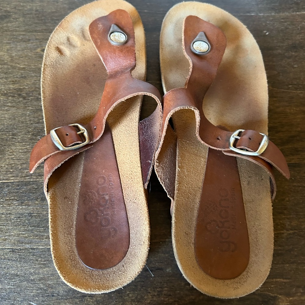 Yokono leather sandal sz 7.5 - Picture 11 of 11